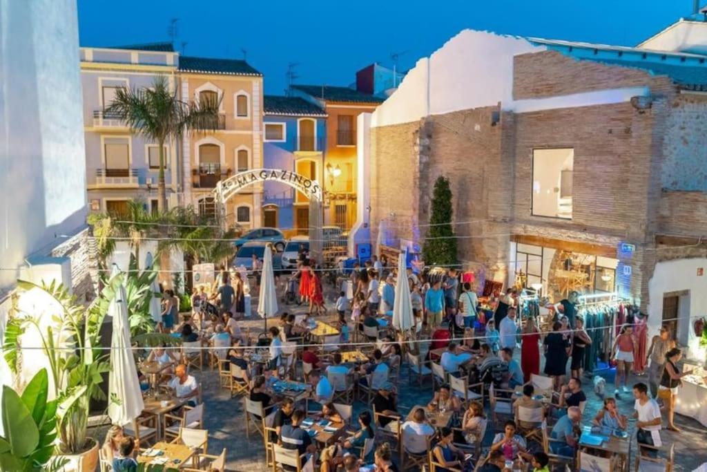 Adosado En Denia Con Gran Jardin Villa Exterior foto