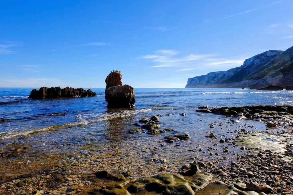 Adosado En Denia Con Gran Jardin Villa Exterior foto